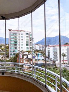 Остекление балкона в Тосмуре - Одинарное стекло
