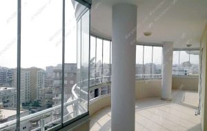 Остекление большого балкона в Toros Cekic 9 - Махмутлар